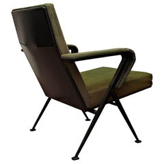 Friso Kramer Grünes gepolstertes Fauteuil aus der Mitte des Jahrhunderts:: 1969