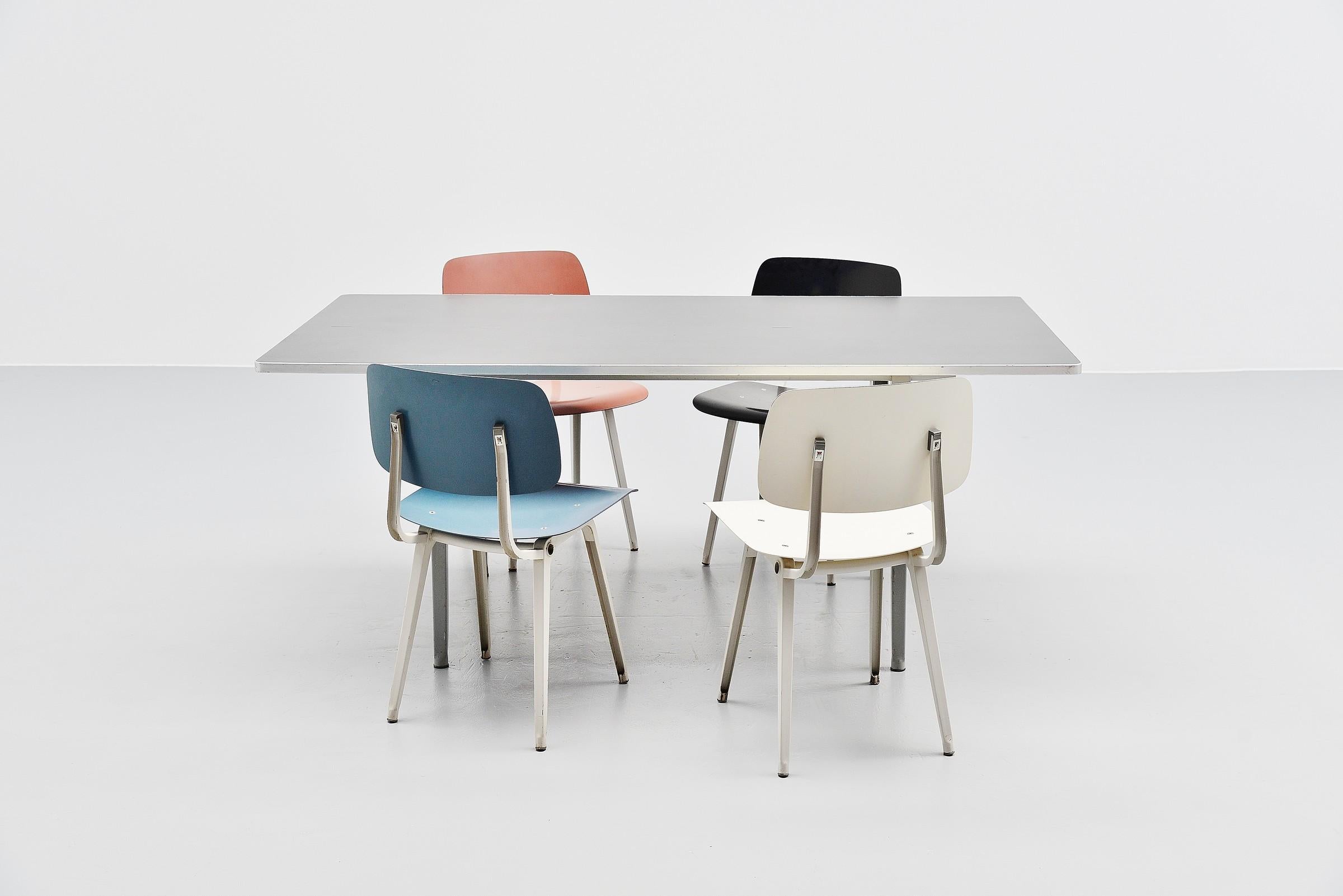 Table de travail de la réformation Friso Kramer Ahrend de Cirkel 1955 2