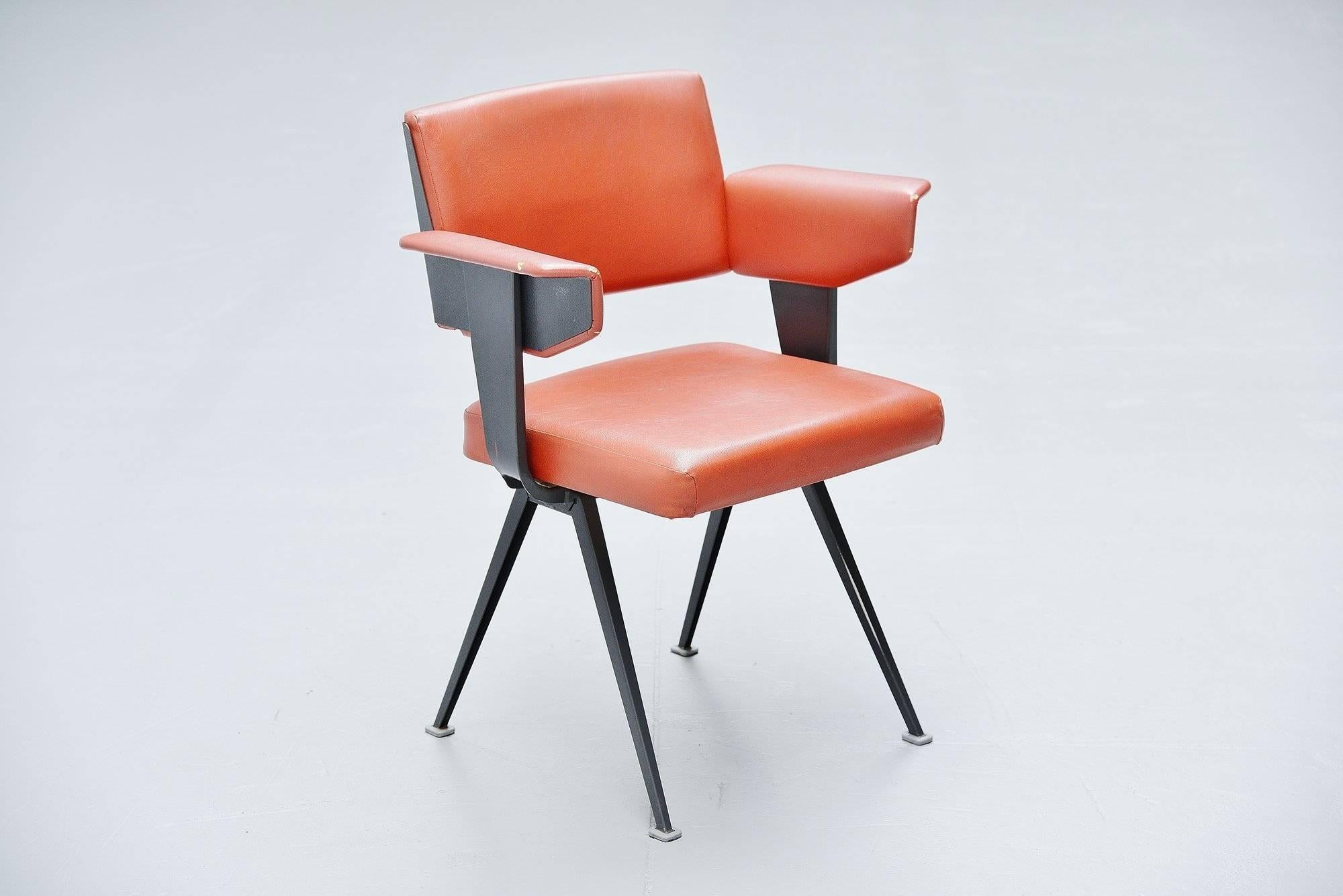 Cold-Painted Friso Kramer Resort Chair for Ahrend de Cirkel, 1960