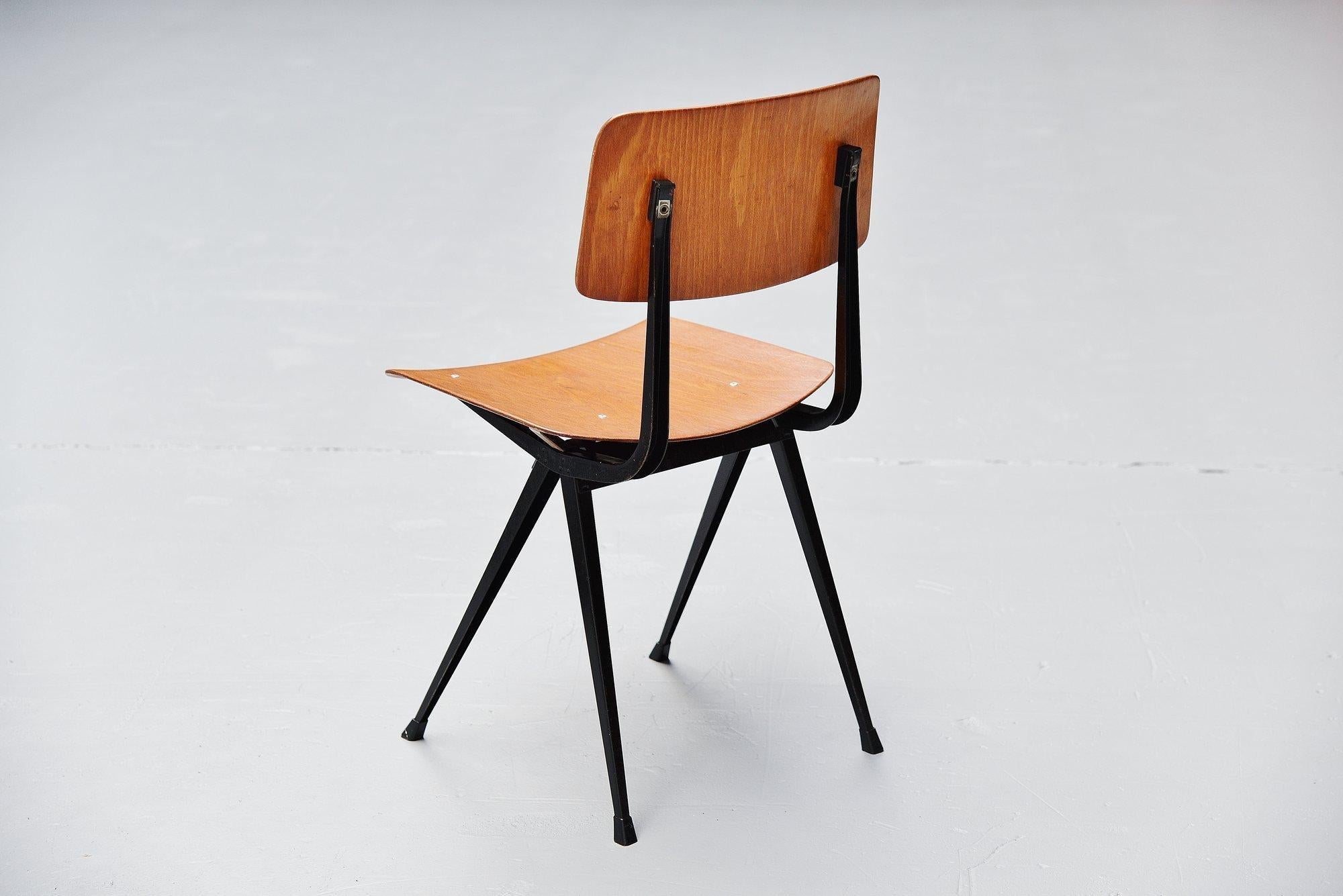 Plastic Friso Kramer Result Chairs Ahrend de Cirkel, 1970