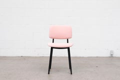 Friso Kramer 'Revolt' Chair in Pink Velvet