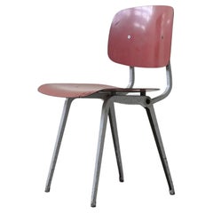 Friso Kramer Revolt chair red grey Ahrend de Cirkel The Netherlands 1953