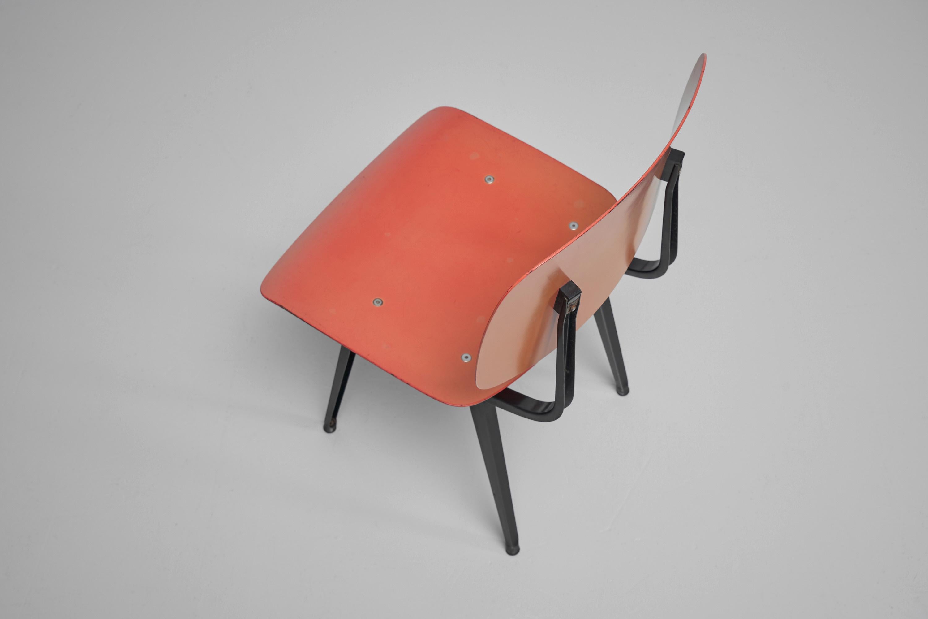 Friso Kramer Revolt Chairs Set Ahrend the Netherlands 1960 5