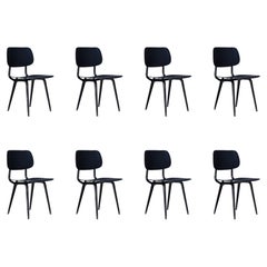 Retro Friso Kramer Revolt Dining Room Chairs Chairs Set/8 The Netherlands 1953