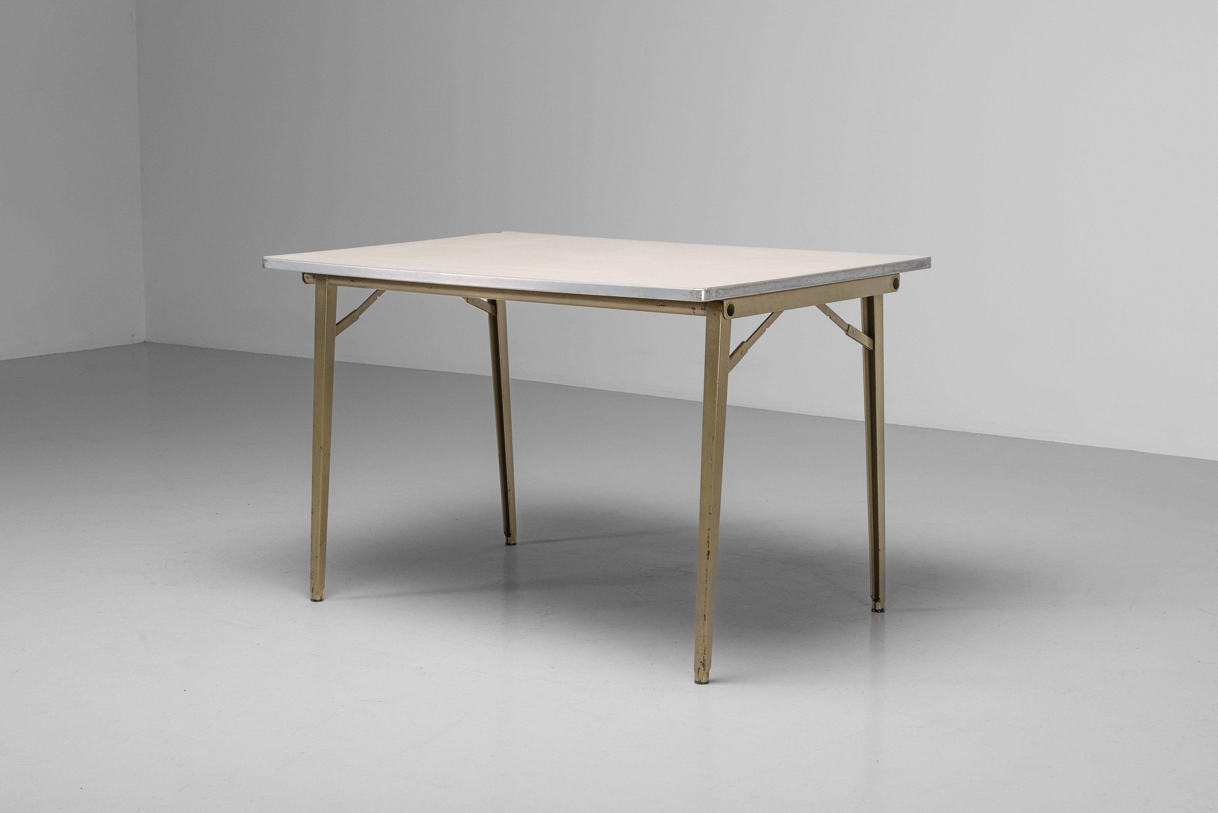 Mid-Century Modern Table pliante Friso Kramer Revolt Ahrend Pays-Bas 1955 en vente