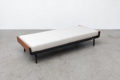 Friso Kramer Style Auping Narrow Day Bed with Cream Mattress