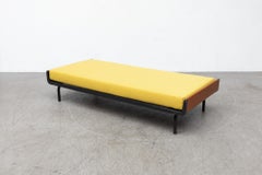 Friso Kramer Style Auping Narrow Day Bed with Yellow Mattress