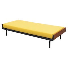 Friso Kramer Style Auping Narrow Day Bed with Yellow Mattress