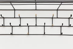 Friso Kramer Style Wire Wall Mount Coat Rack