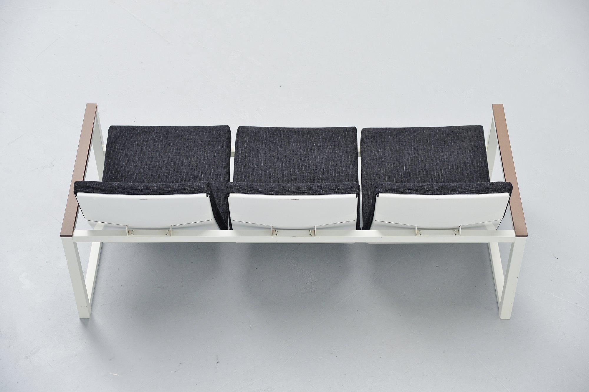 Industrial Friso Kramer & Tjerk Reijenga Lounge Sofa Pilastro, 1965