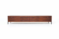 Fristho Franeker low sideboard in rosewood The Netherlands 1960