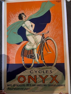 1925 Cycles Onyx Lithograph by Fritayre