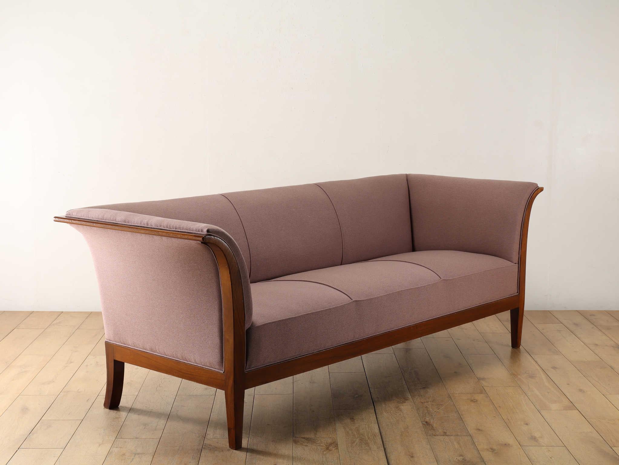 Frits Henningsen 3-Sitzer Sofa 1960er Jahre (Dänisch) im Angebot