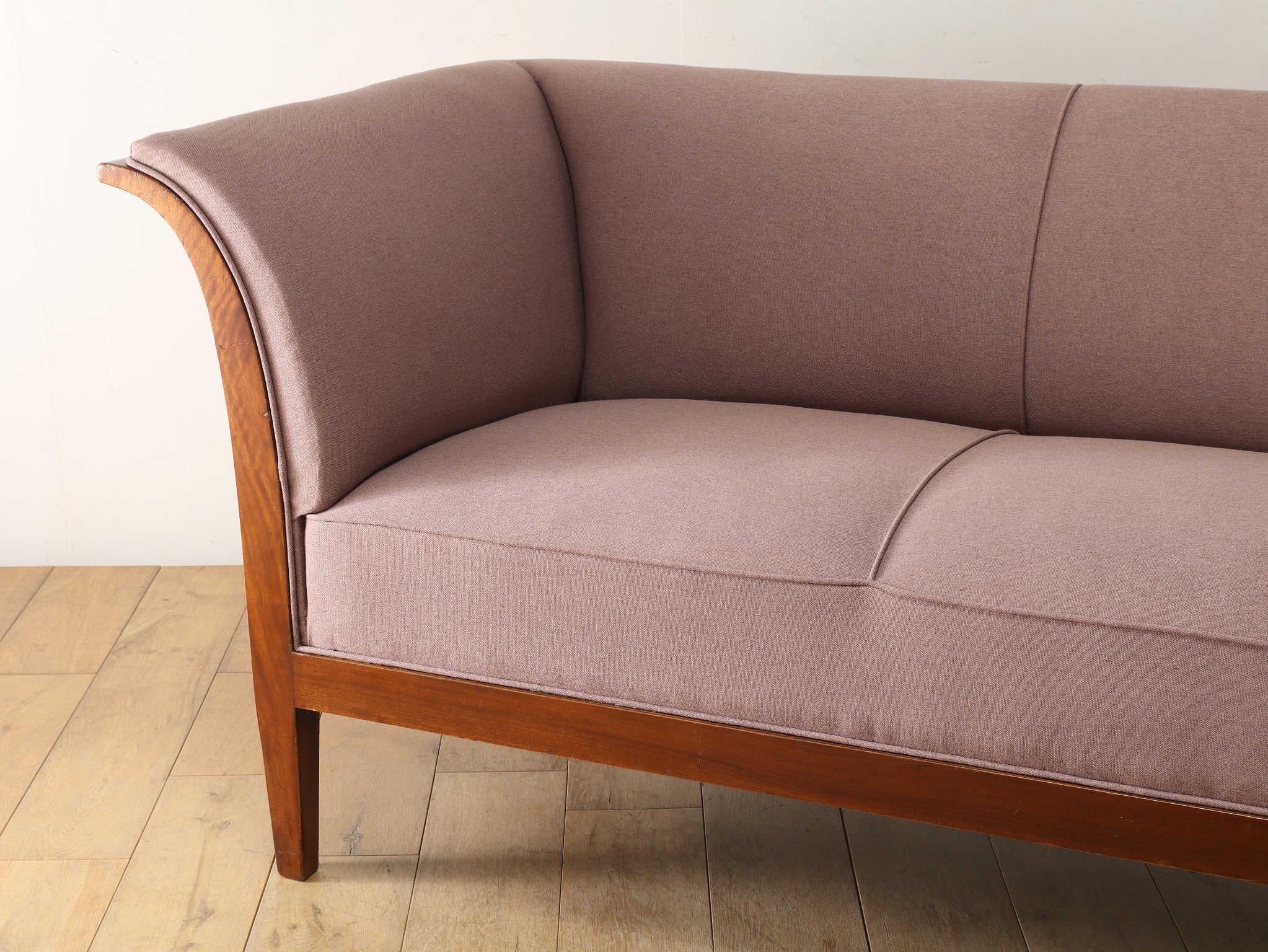 Frits Henningsen 3-Sitzer Sofa 1960er Jahre (Stoff) im Angebot