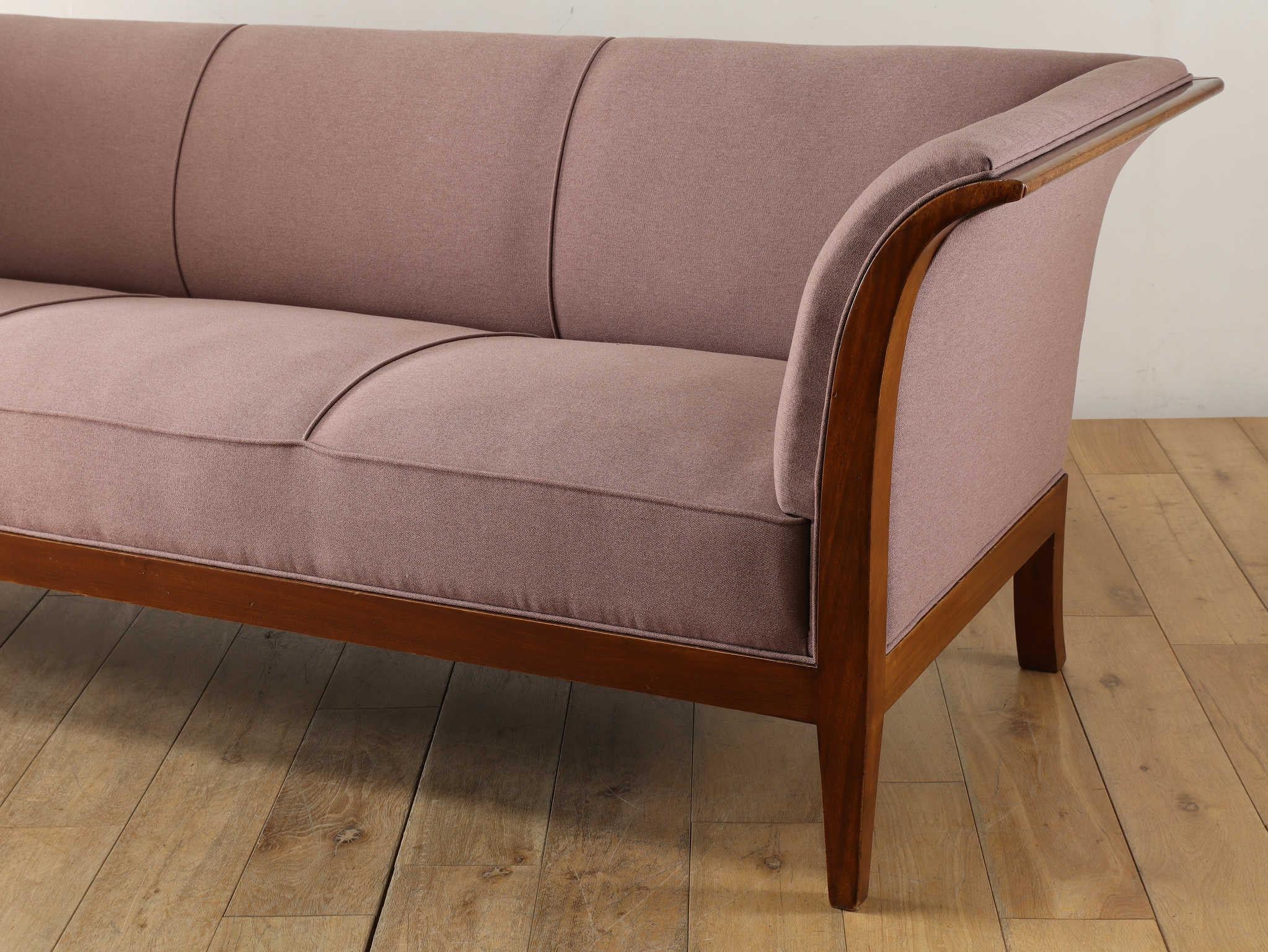 Frits Henningsen 3-Sitzer Sofa 1960er Jahre im Angebot 1