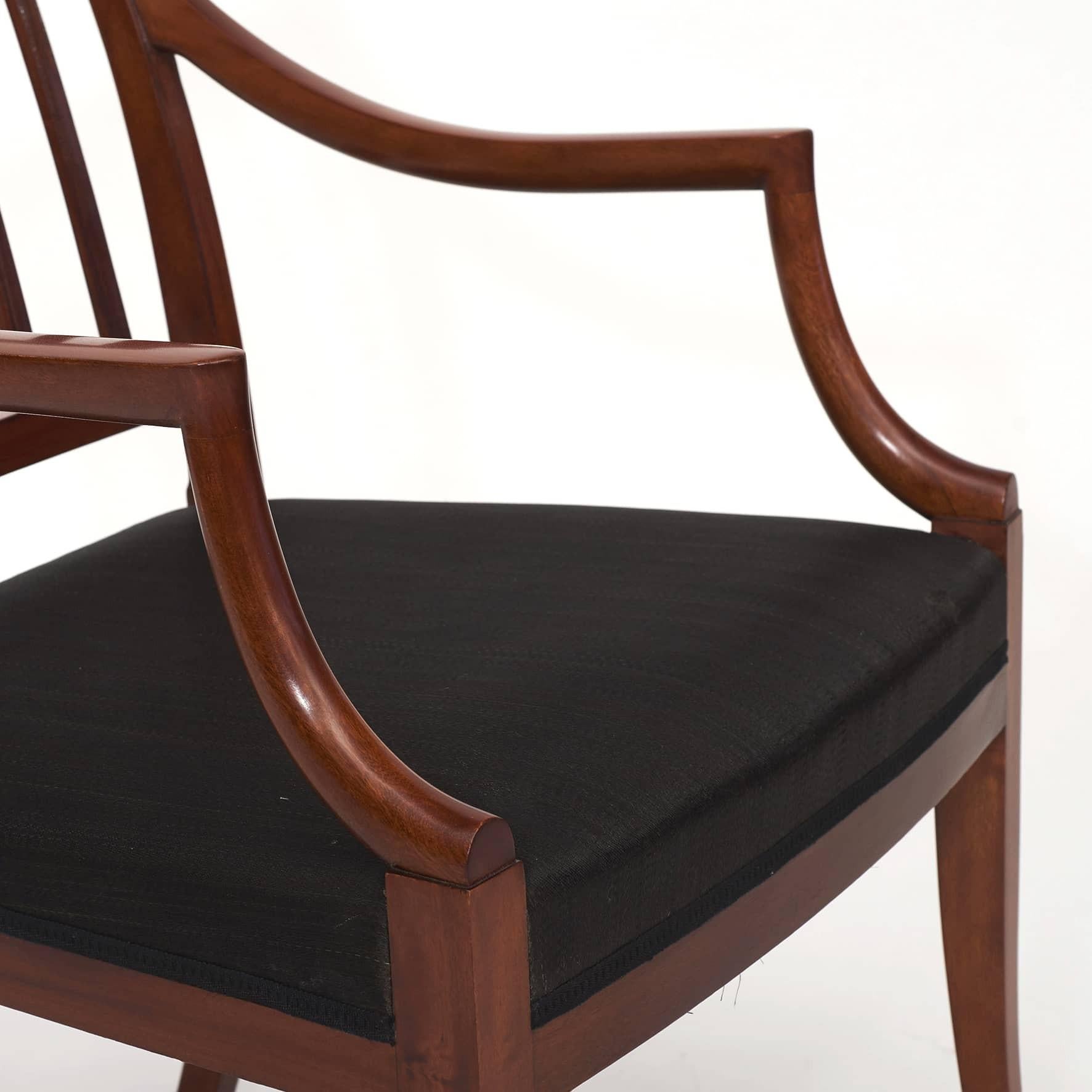 Mahogany Frits Henningsen Armchair For Sale