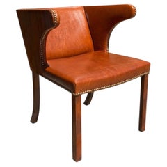 Frits Henningsen Art Deco Cuban Mahogany Armchair c.1933