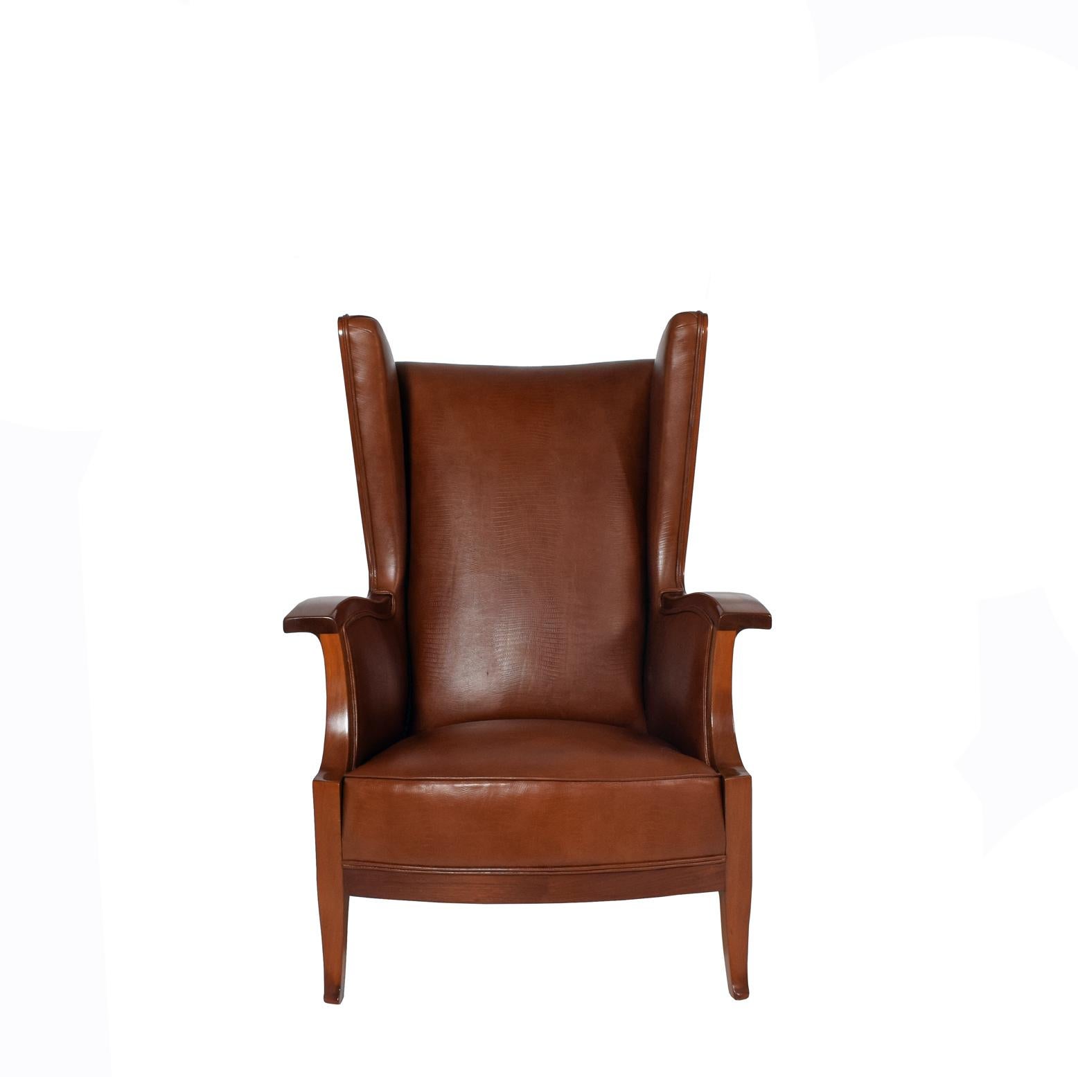 1940s wingback chair