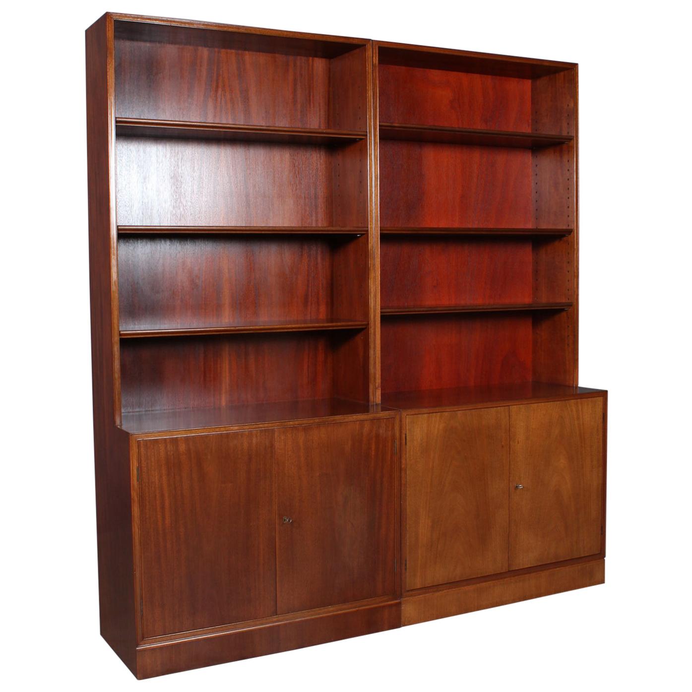 Frits Henningsen Book Cases in Mahogany