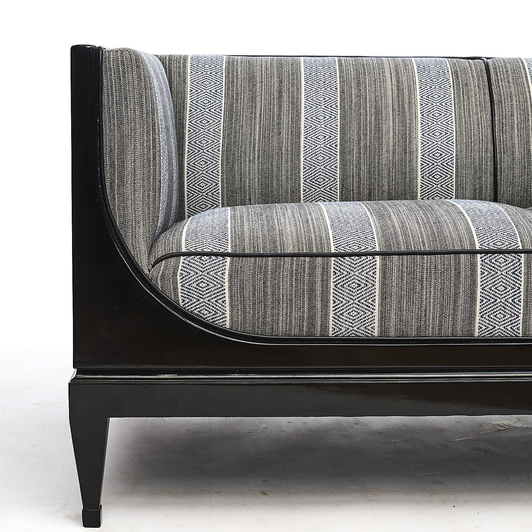 Mid-20th Century Frits Henningsen Box-Shaped Sofa