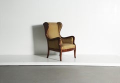 Sedia di Frits Henningsen, da rifoderare, Danimarca, anni ’40