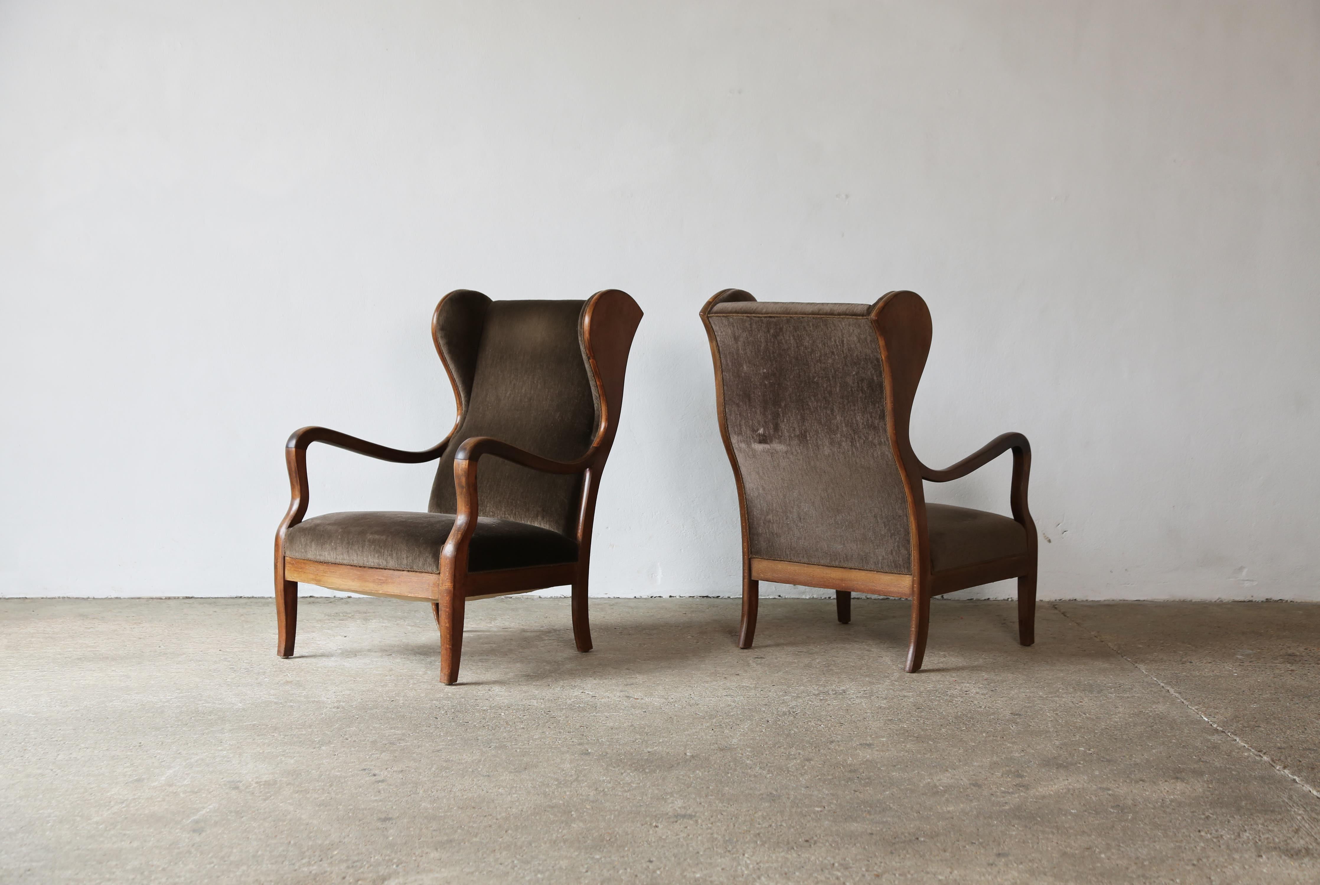 Chaises Frits Henningsen, Danemark, années 1940 Bon état - En vente à London, GB