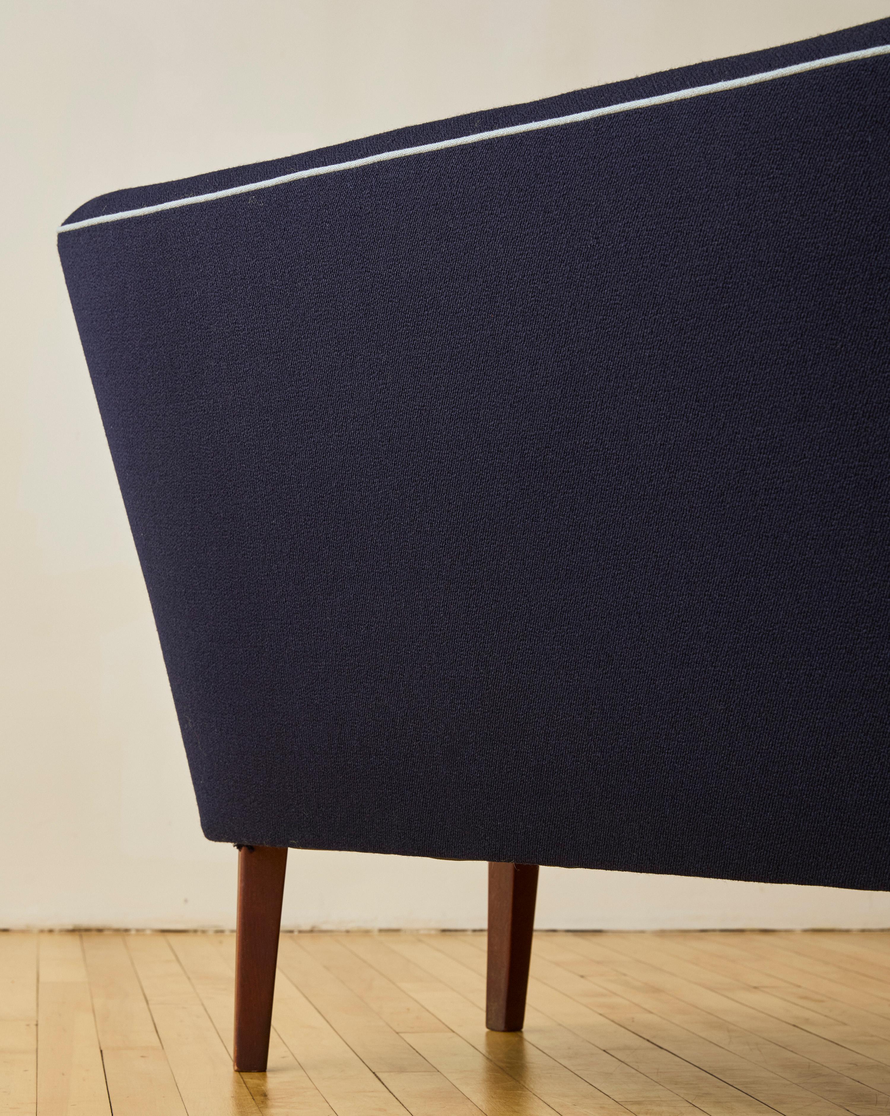 Frits Henningsen Danish Modern Loveseat c. 1960's For Sale 2