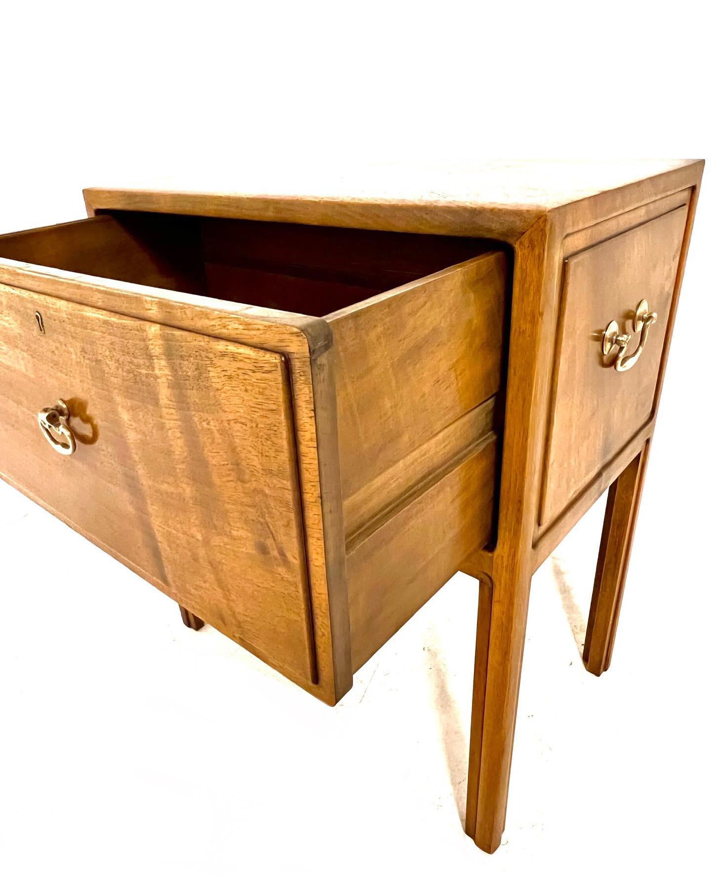 Danish Frits Henningsen, Early 20th Century Cigar Chest in Walnut For Sale