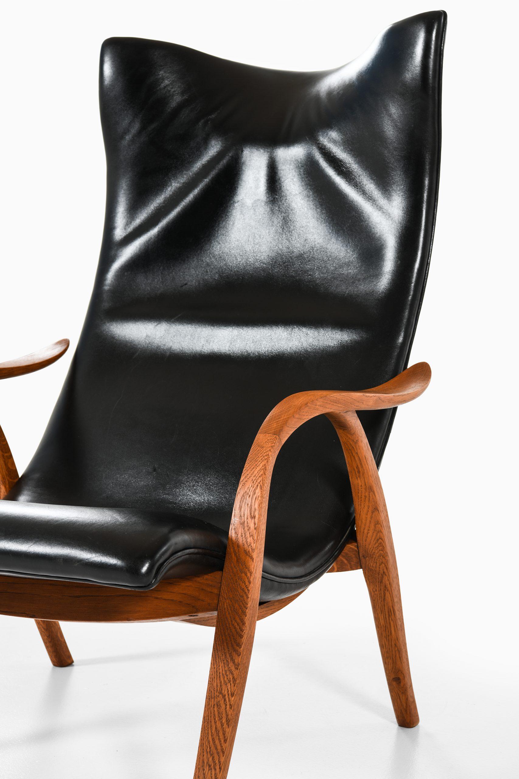 Frits Henningsen Easy Chair, hergestellt von Schreiner Frits Henningsen in Dänemark (Skandinavische Moderne) im Angebot