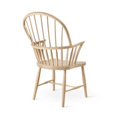 Frits Henningsen 'FH38 Windsor' Chair in Soaped Oak for Carl Hansen & Son