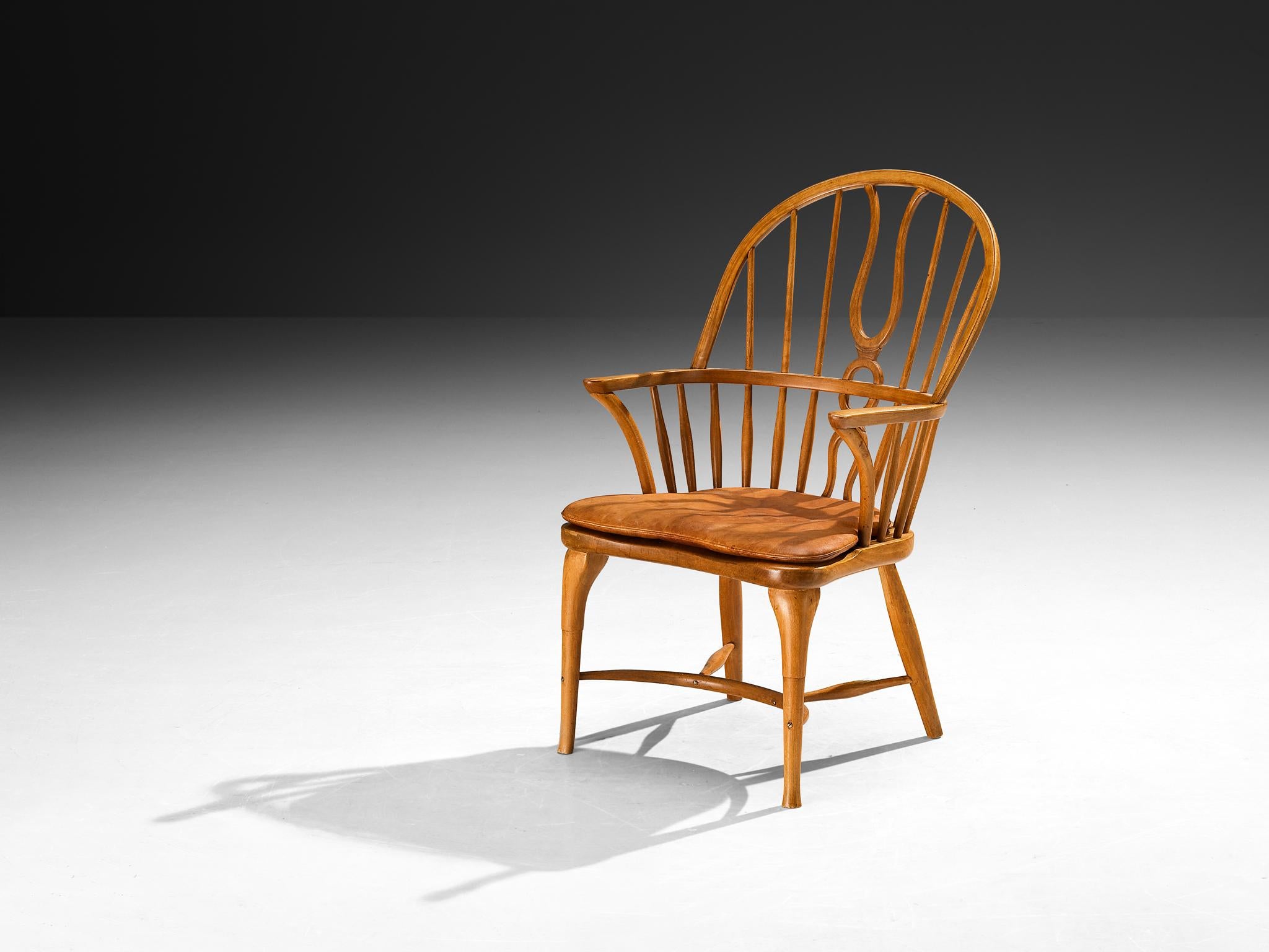 Frits Henningsen for Carl Hansen & Søn Unique Windsor Chair in vendita 5
