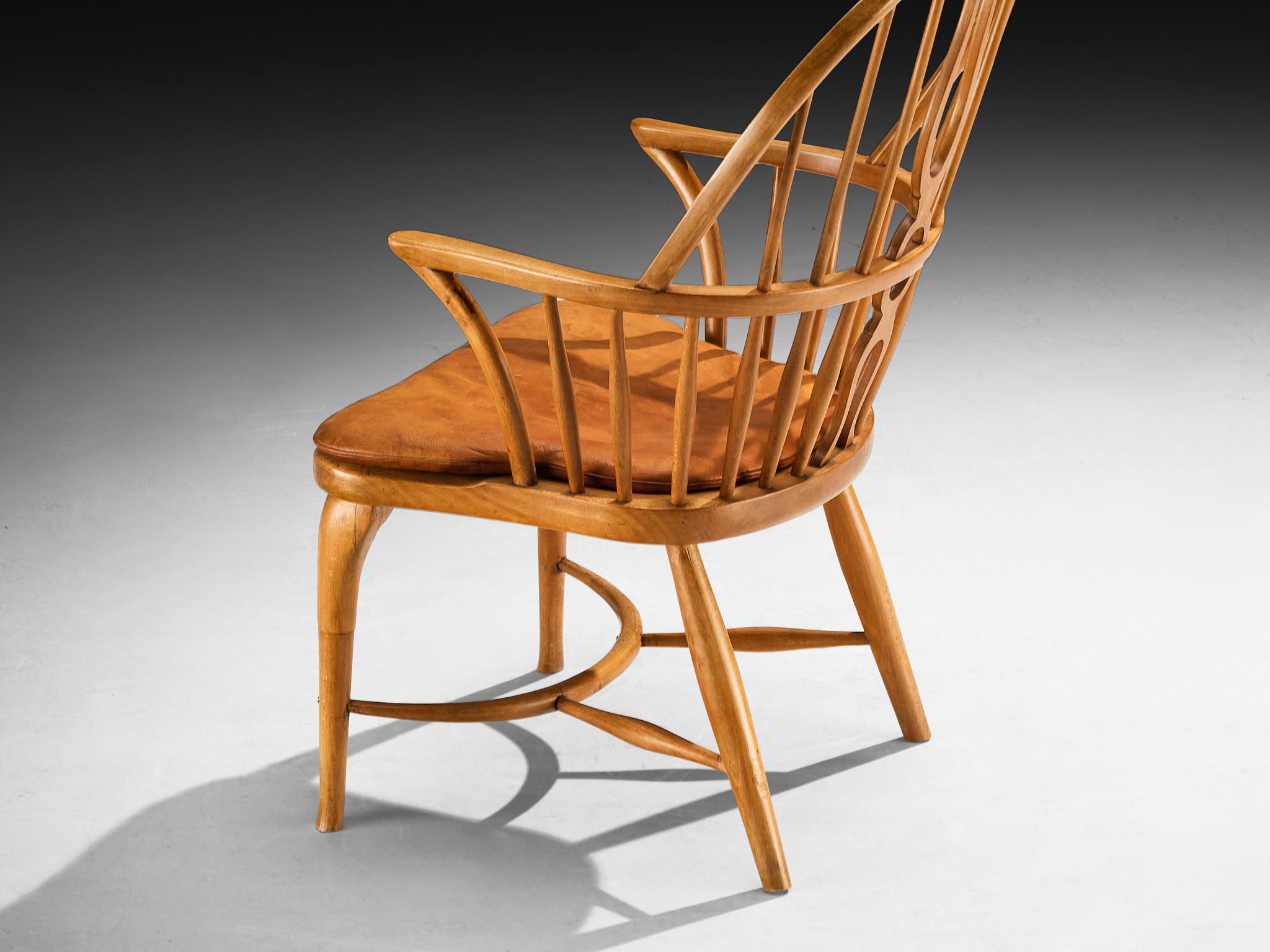 Frits Henningsen for Carl Hansen & Søn Unique Windsor Chair in vendita 1