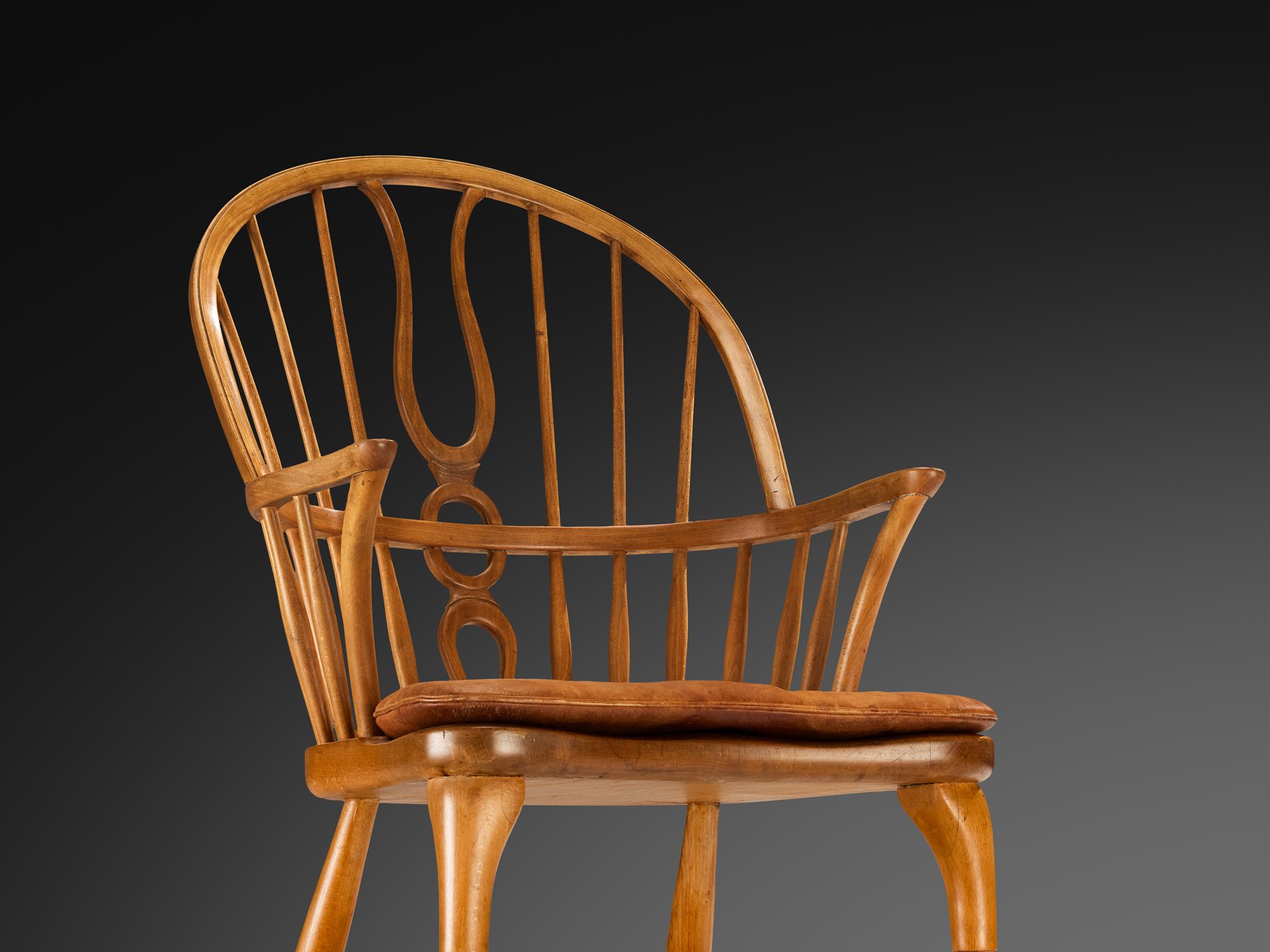 Frits Henningsen for Carl Hansen & Søn Unique Windsor Chair in vendita 2