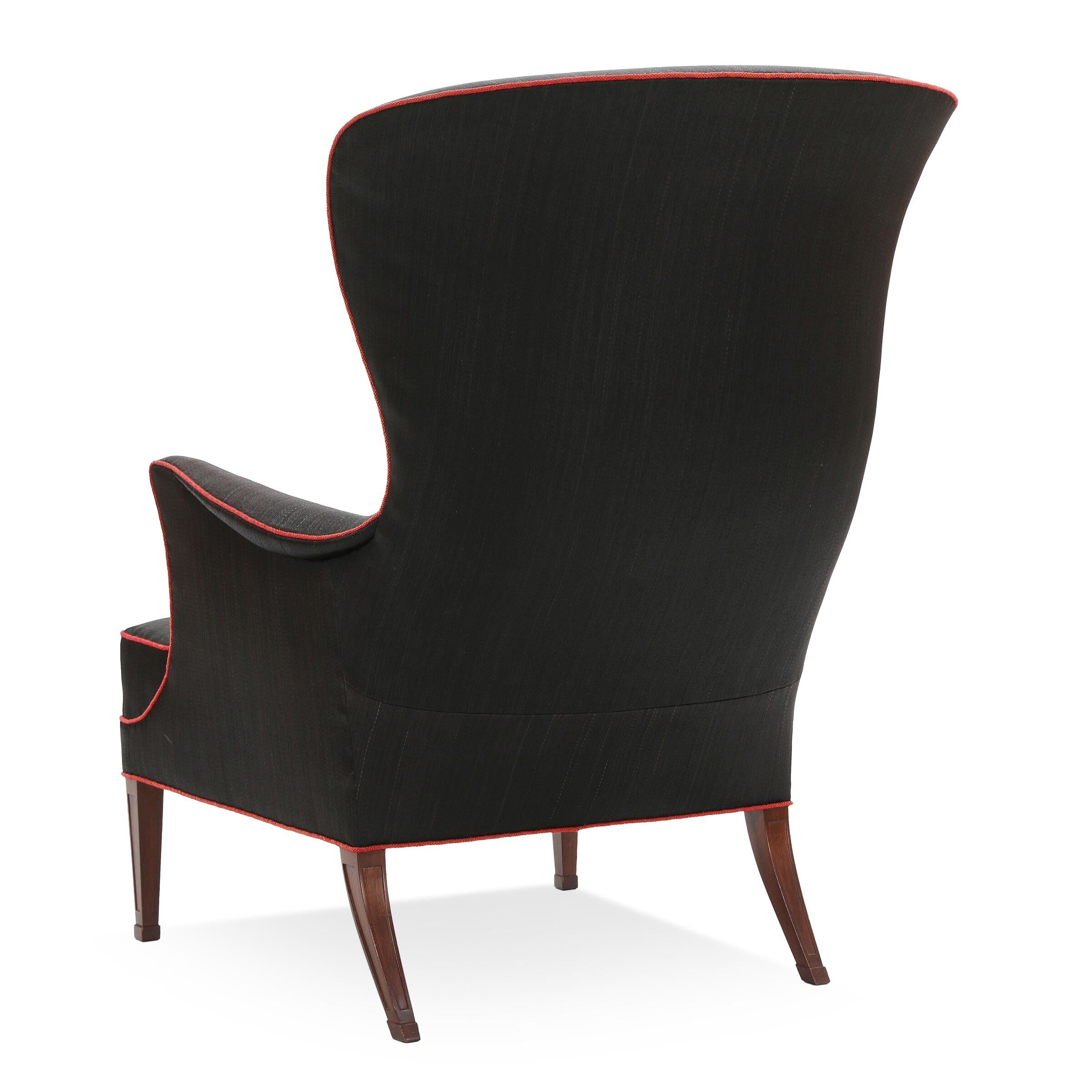 High Back Easy Chair by Frits Henningsen For Sale at 1stDibs frits