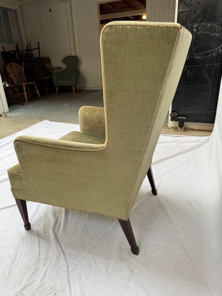 Danish Frits Henningsen High-Back Lounge Chair For Sale