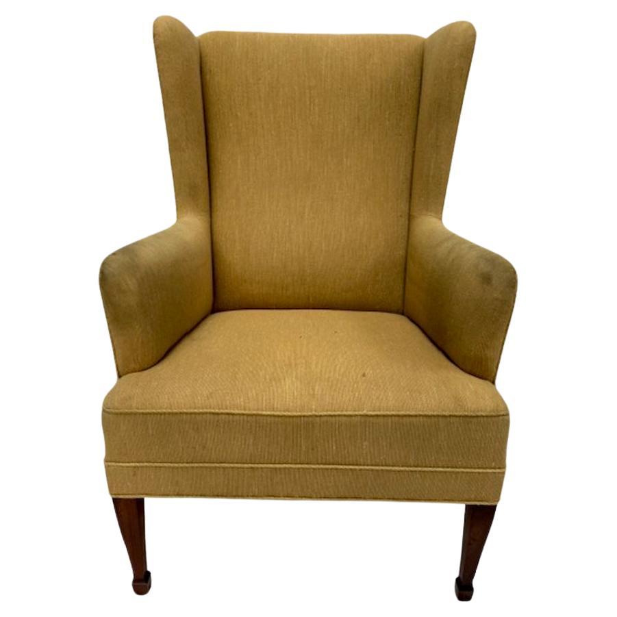 Frits Henningsen High-Back Lounge Chair