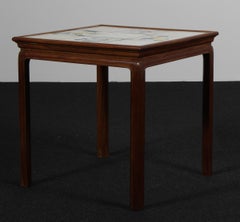 Table de canapé en acajou Frits Henningsen & Kähler, Danemark, années 1950