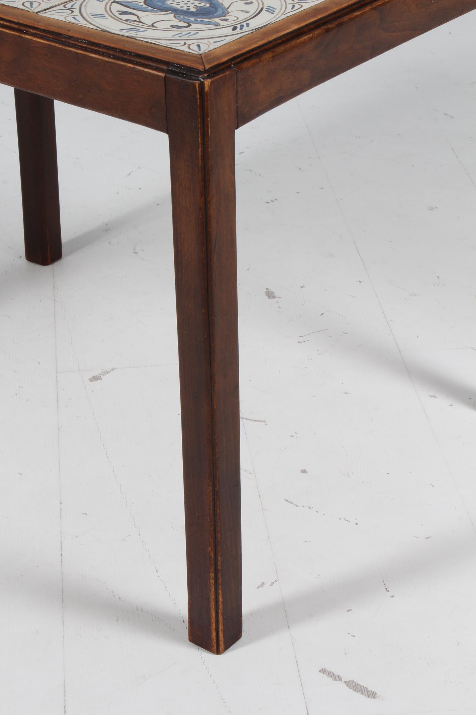 Frits Henningsen & Kähler Sofa Table in mahogany, Denmark, 1950s In Good Condition In Esbjerg, DK