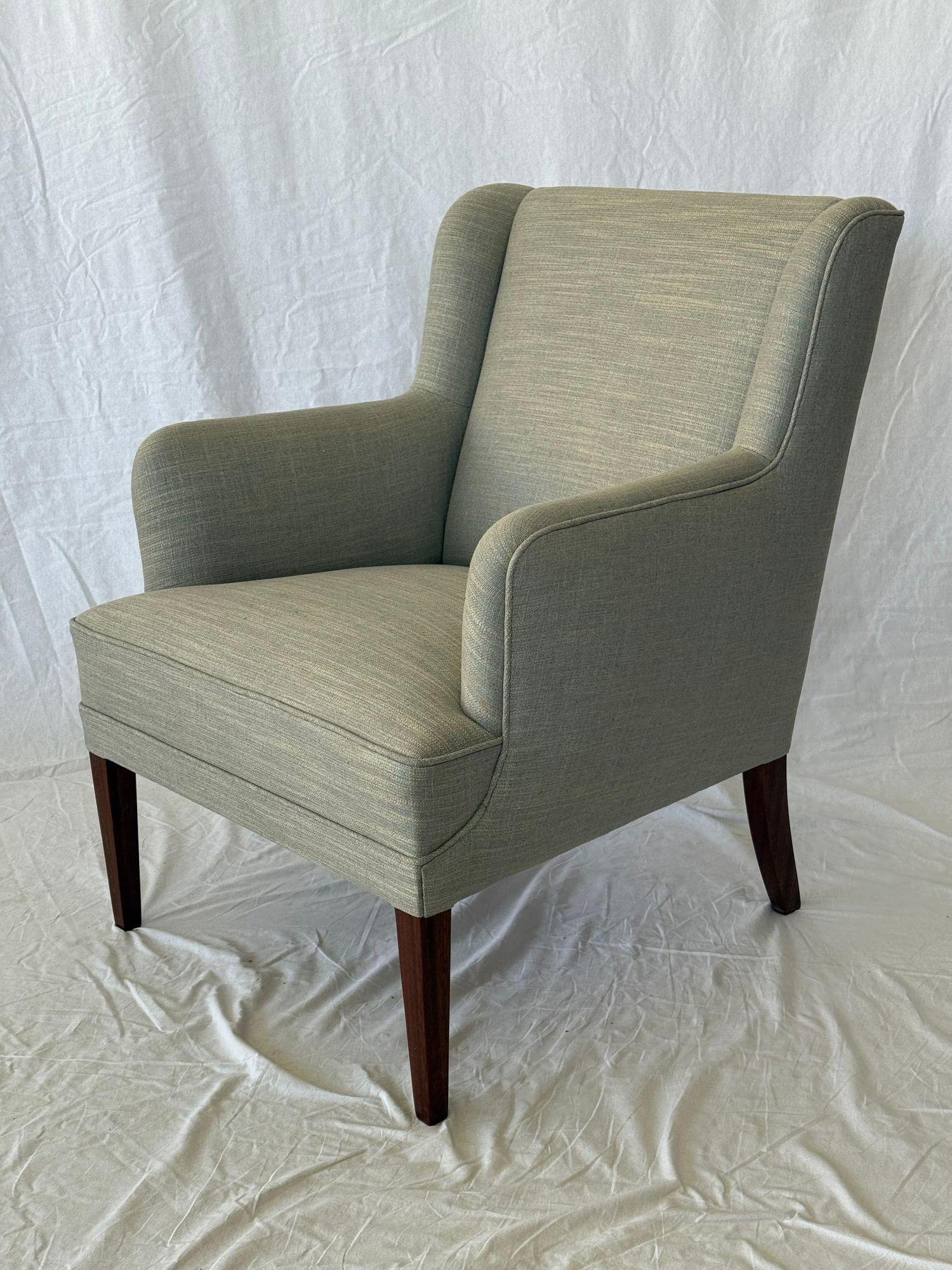 Silla y reposapiés Frits Henningsen Danés en venta