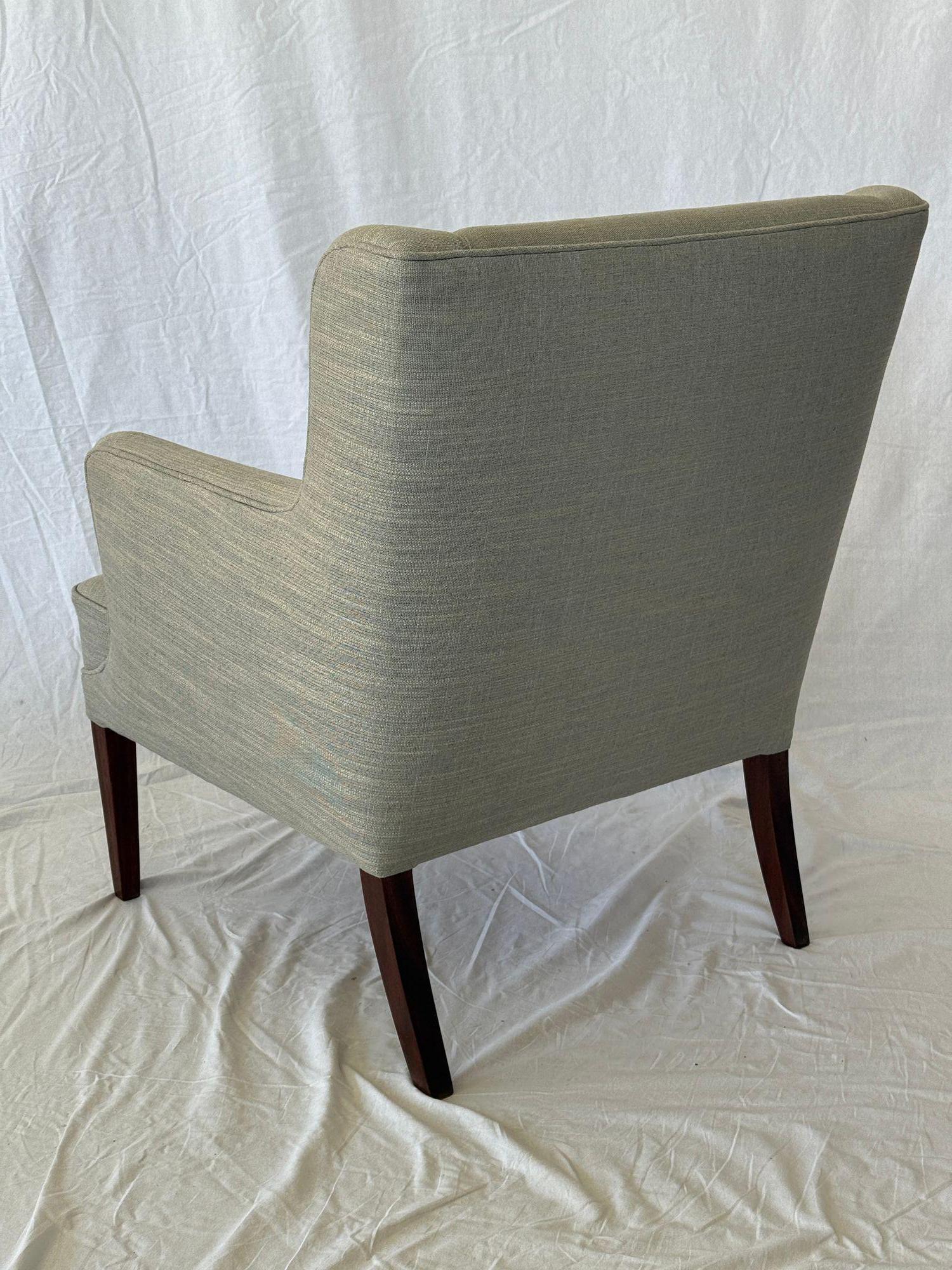 Silla y reposapiés Frits Henningsen Tela en venta