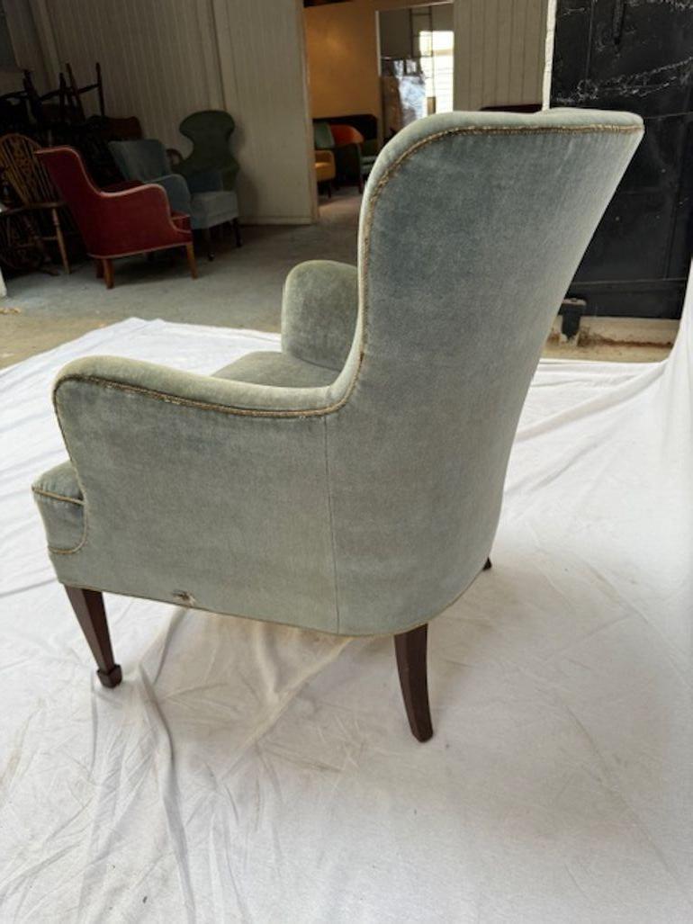 Scandinavian Modern Frits Henningsen Lounge Chair