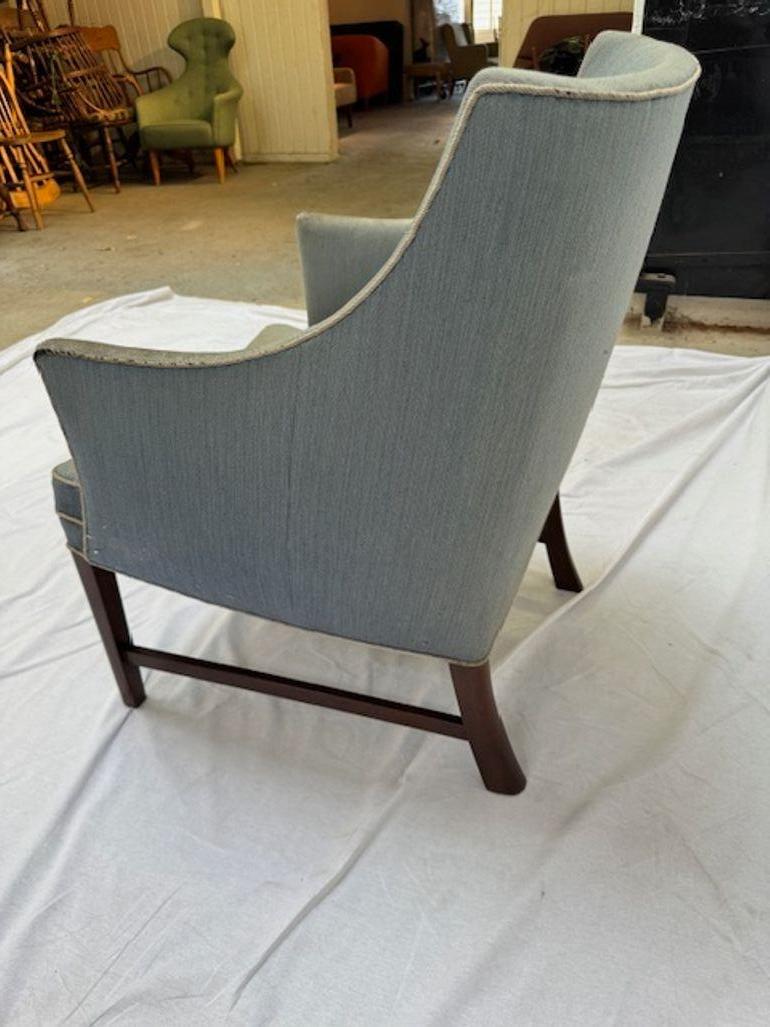 Danish Frits Henningsen Lounge Chair For Sale
