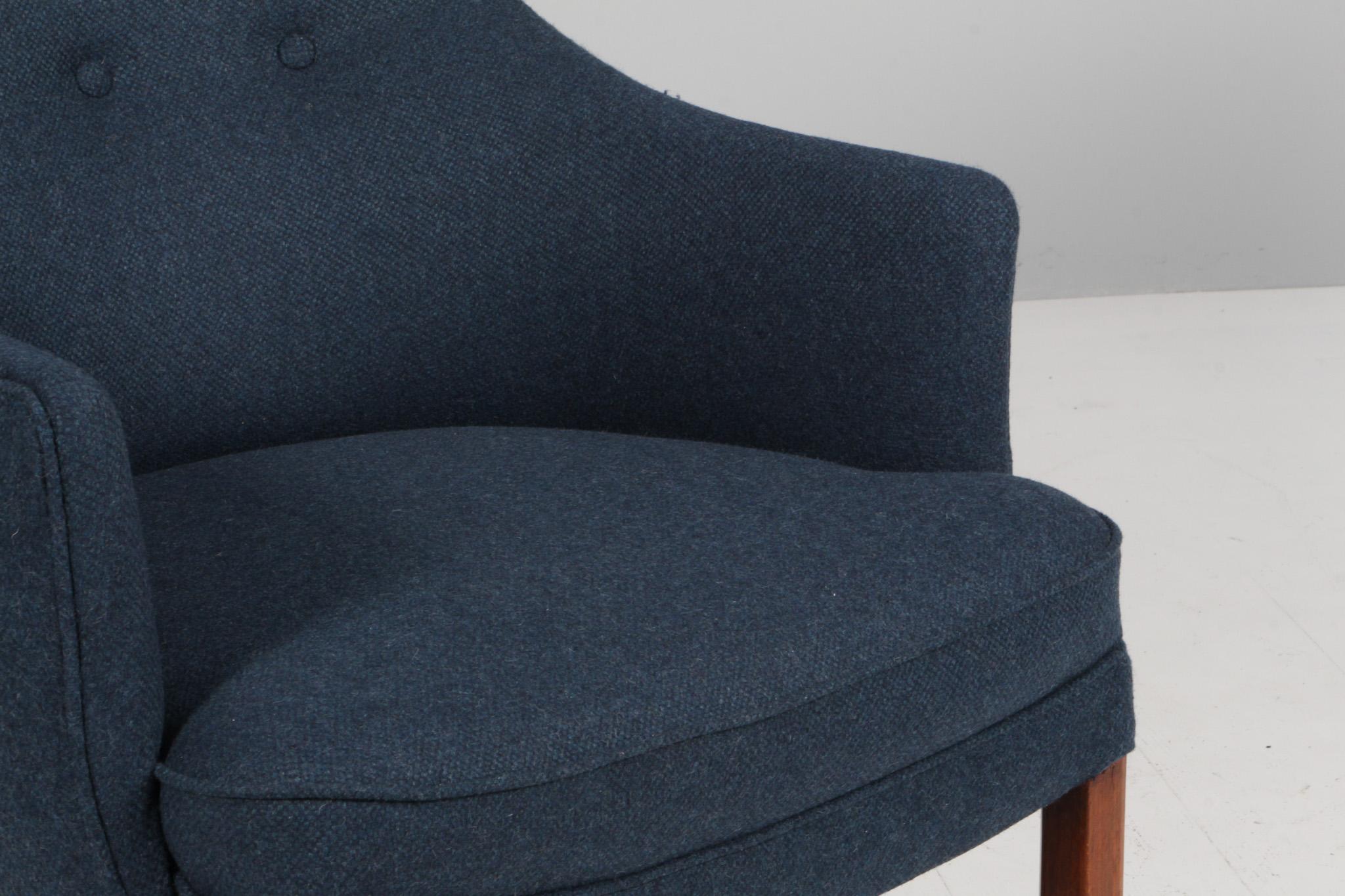 Milieu du XXe siècle Frits Henningsen, Chaise longue en laine de Lillehammer en vente