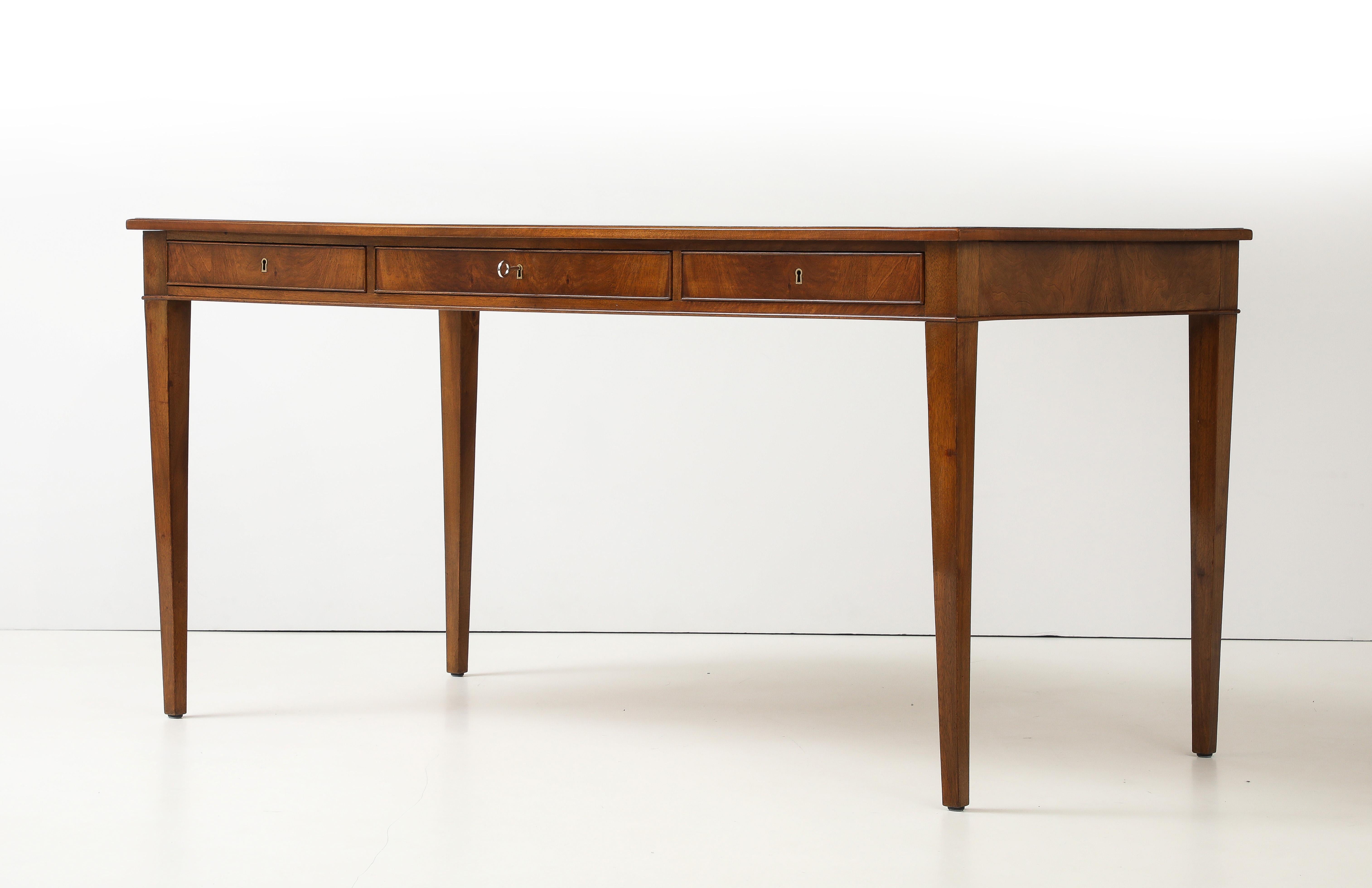 Frits Henningsen Mahogany Writing Table, circa 1940s 3