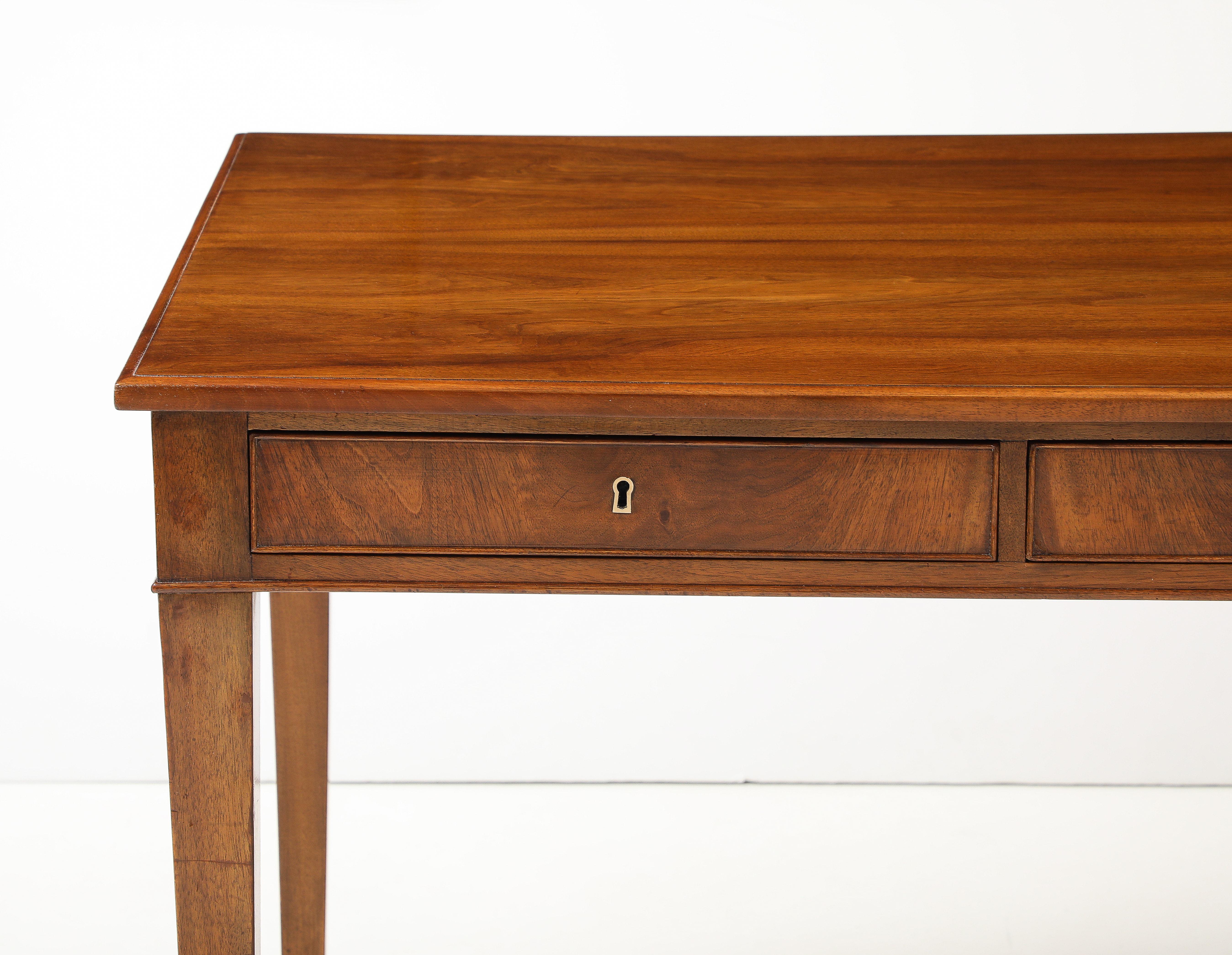 Frits Henningsen Mahogany Writing Table, circa 1940s 9
