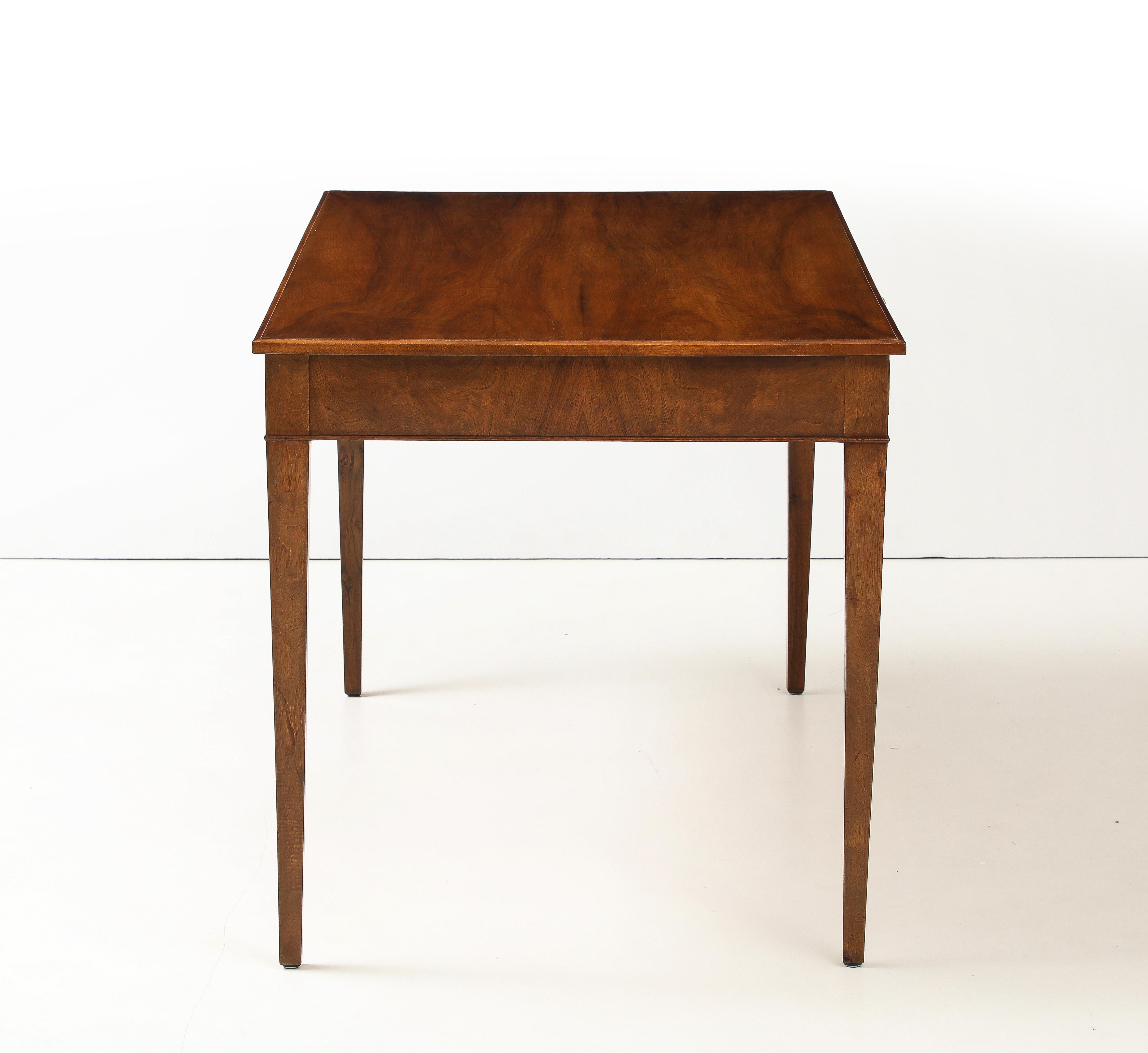 Scandinavian Modern Frits Henningsen Mahogany Writing Table, circa 1940s