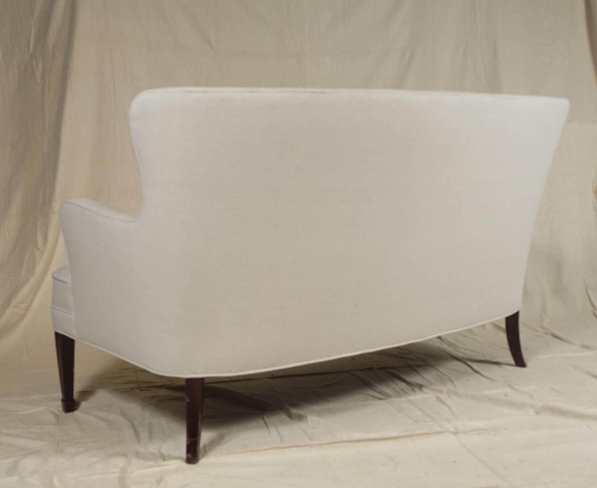 20th Century Frits Henningsen Pair of Armchairs and Settee