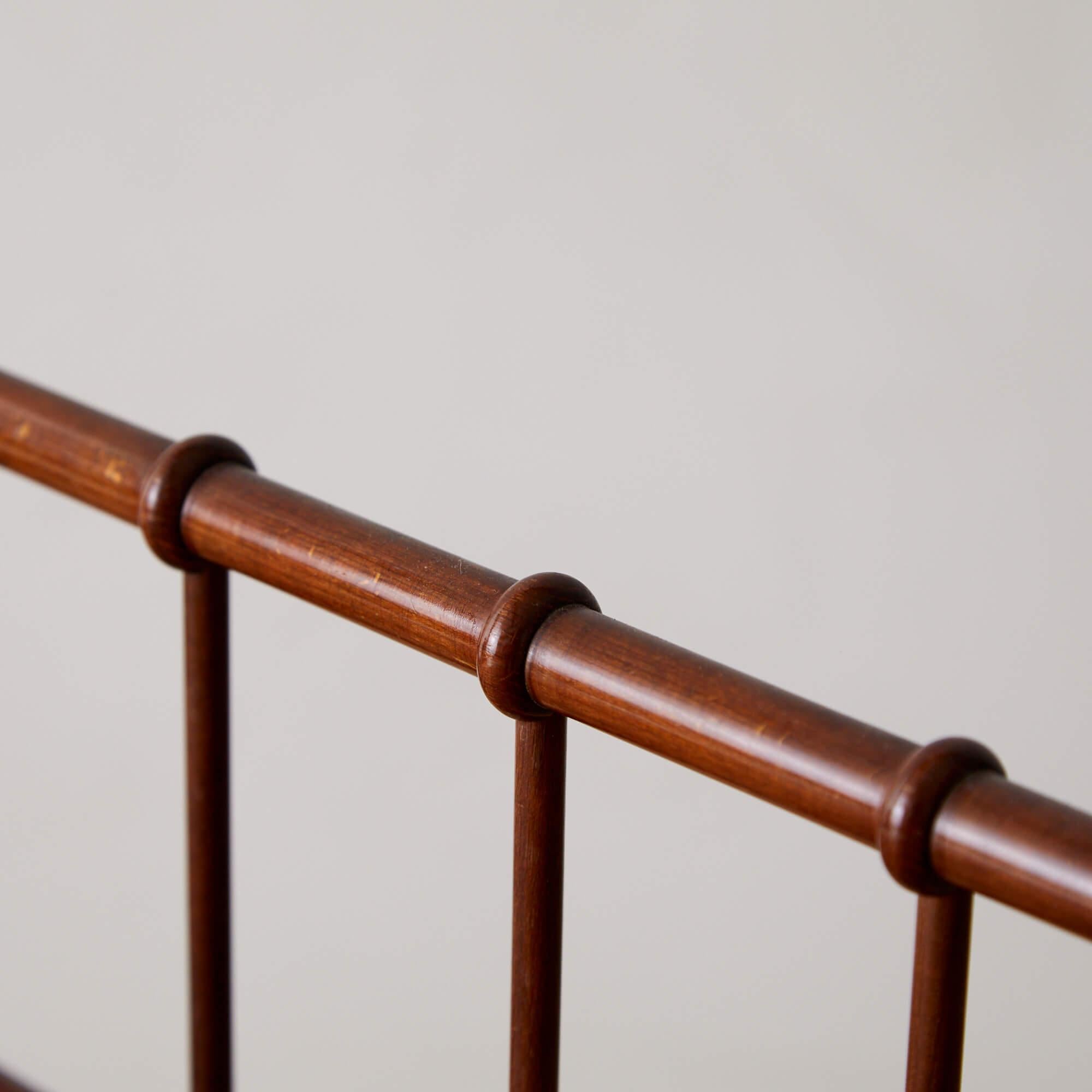Stained Frits Henningsen Pair of Magazine Racks For Sale