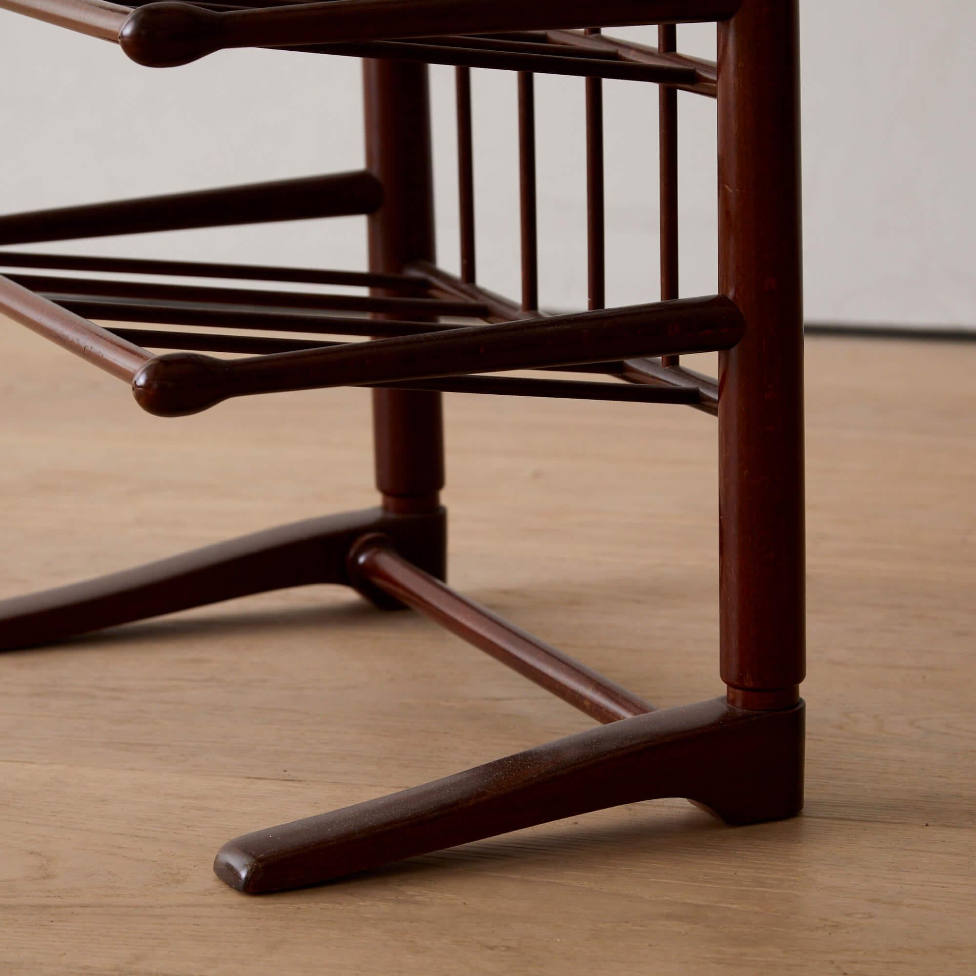 Mid-20th Century Frits Henningsen Pair of Magazine Racks For Sale