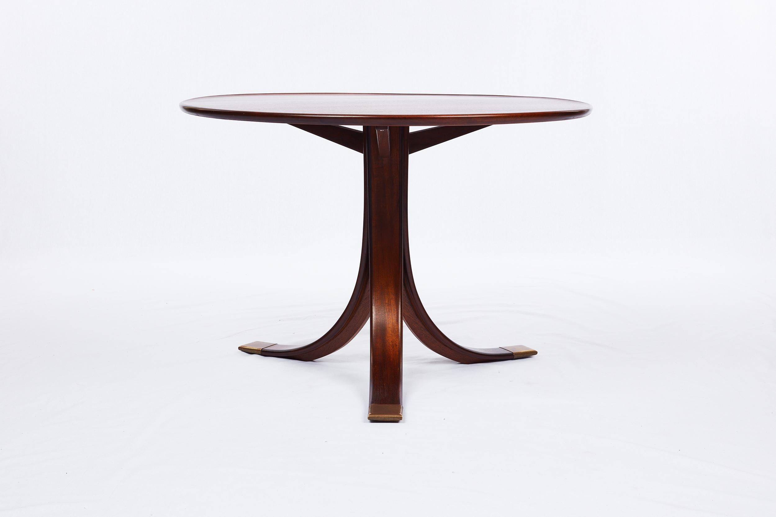 20th Century Frits Henningsen Pedestal Table